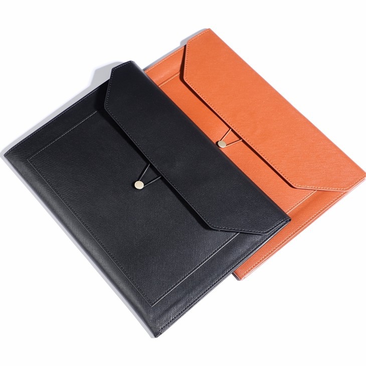 Кожаная папка конверта