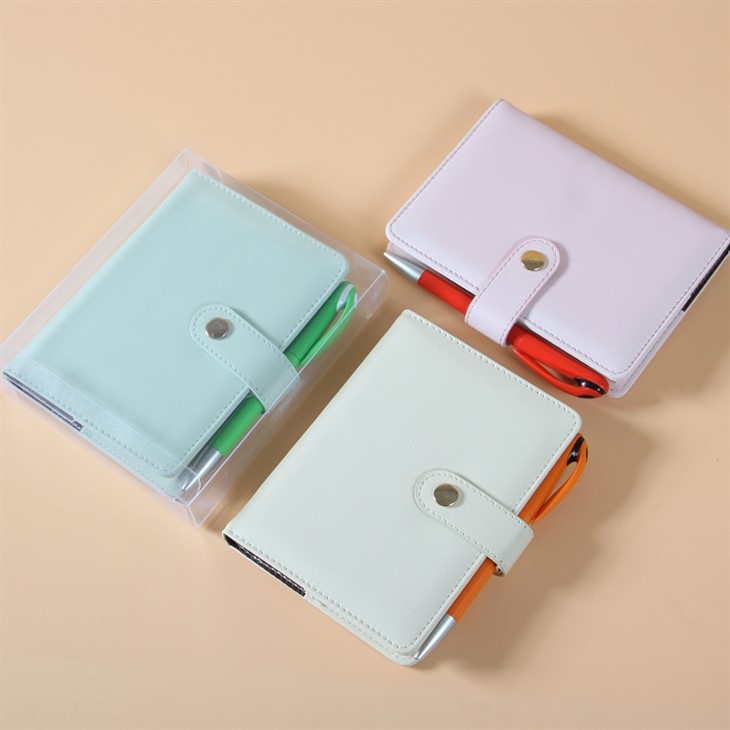 Кожаный карманный дневник